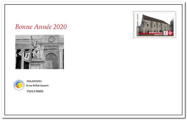 Enveloppe vœux 2019